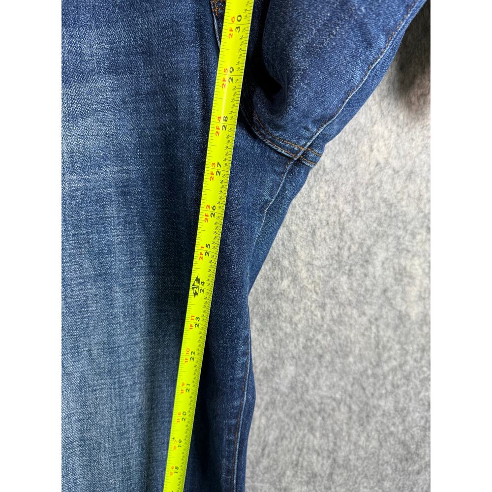 EUC KUT From The Kloth Sienna High Rise Wide Leg Size 8 Jeans Folded Cuff - Picture 9 of 10